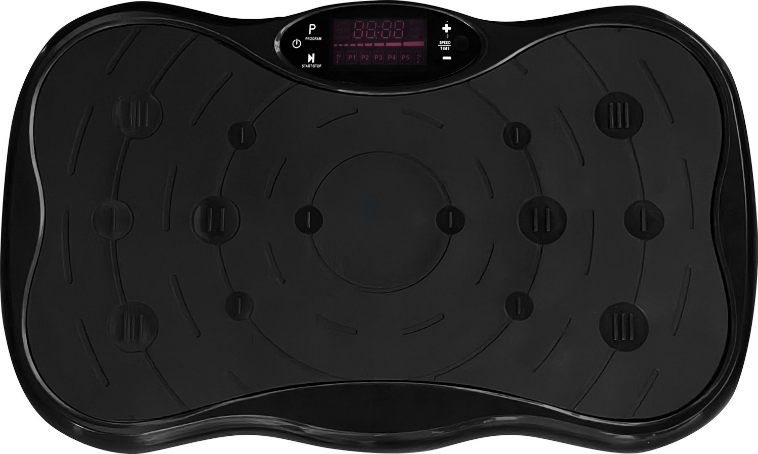 Platforma wibracyjna Moonwalk Spin Move Platofrma Wibracyjna do Ćwiczeń Fitness 200W czarna