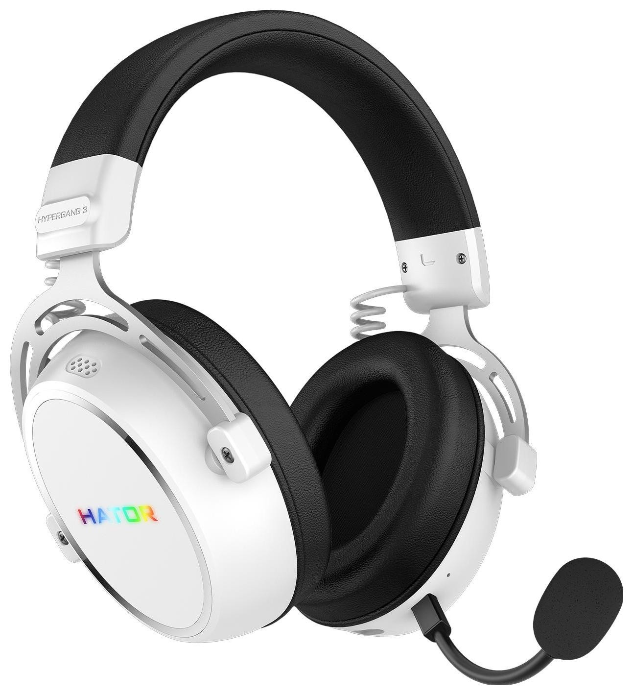 Hator Hypergang 3 Wireless ESH56 Hi-Res ANC białe