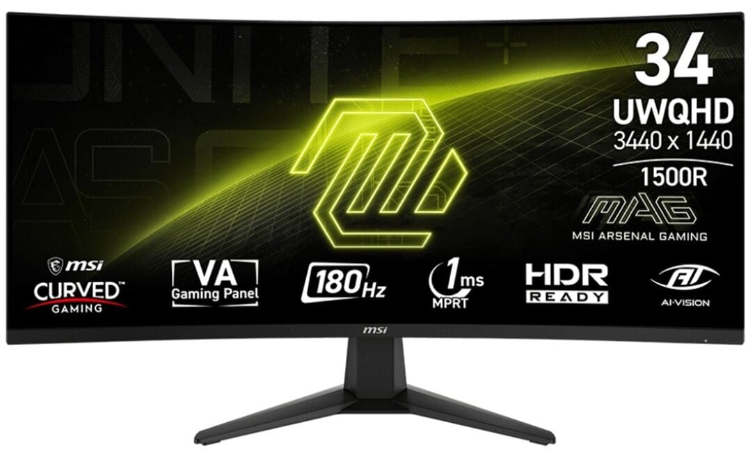 Msi Mag 346Cq - 180Hz | Uwqhd | 34'' | Va Rozmiar 34 Mon-Lcd-Msi-0438