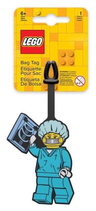Zdjęcia - Plecak szkolny (tornister) Lego Zawieszka do bagażu ® Chirurg DZI-ZPOZ-LGO-0094 