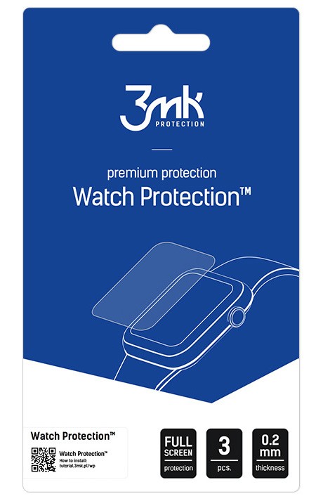 Фото - Захисне скло / плівка 3MK Szkło ochronne  Watch Protection v. FlexibleGlass Lite do Garmin Foreru 