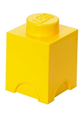 Фото - Інші іграшки Lego Pudełko na klocki  Storage Brick 1 żółty DZI-POKDZI-DEK-LGO-003 