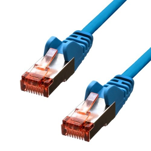 Zdjęcia - Kabel ProXtend CAT6 F/UTP CCA PVC Ethernet Cable Blue 50cm KA-NET-PRXT-0098 