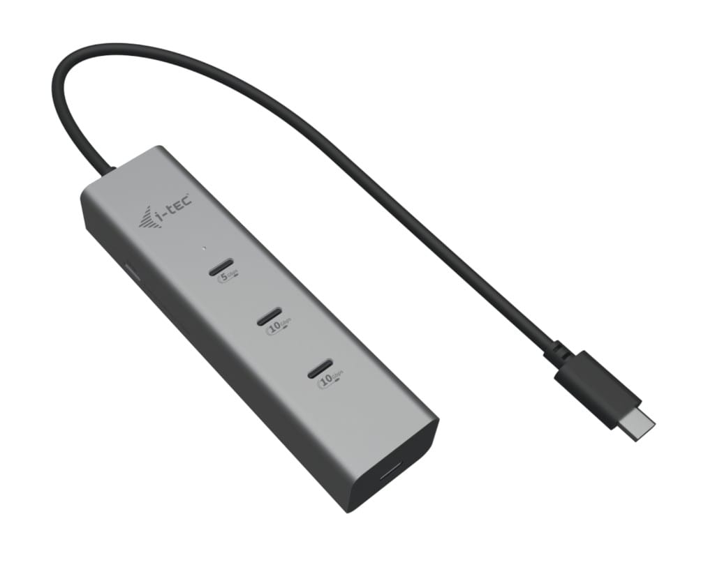 i-tec USB-C Metal | 5x USB-C | Video 8K + PD 85W