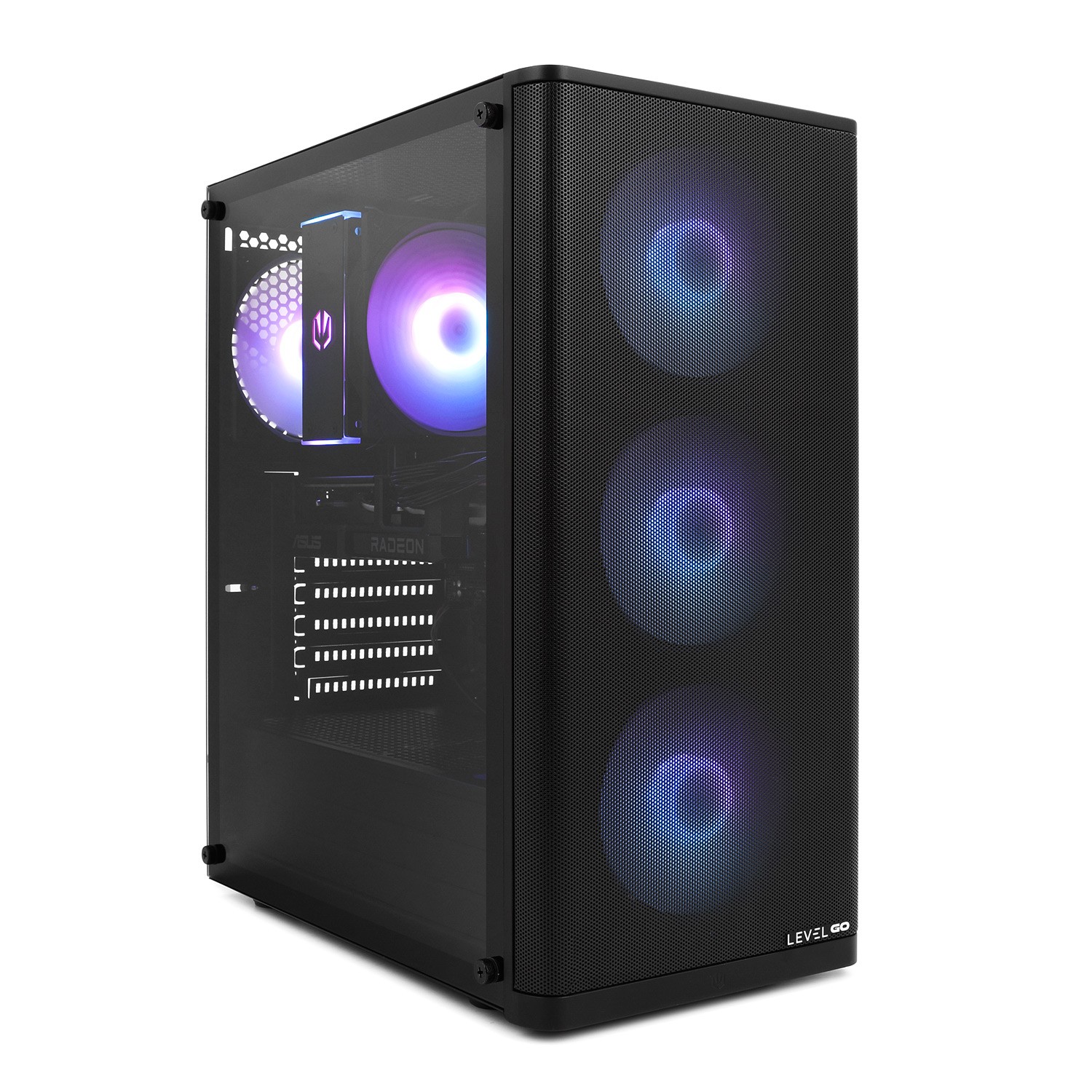 Dla gracza Level GO [I09] Ryzen 5 | RX 9060 XT 16GB | 32GB | 1TB+4TB | W11 Pro