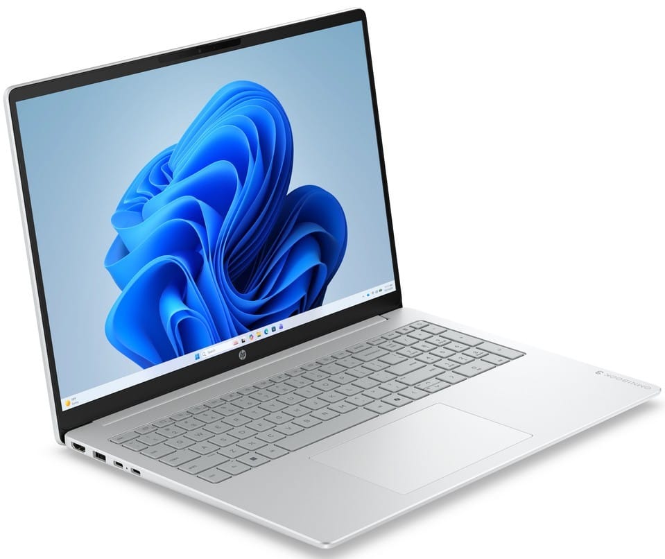 HP OmniBook 3 - Core 3 100U | 16'' | 8GB | 2TB | W11P | Srebrny