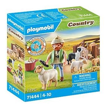 Фото - Конструктор Playmobil Klocki konstrukcyjne  Country 71444 Młody owczarz z owcami DZI-ZK 