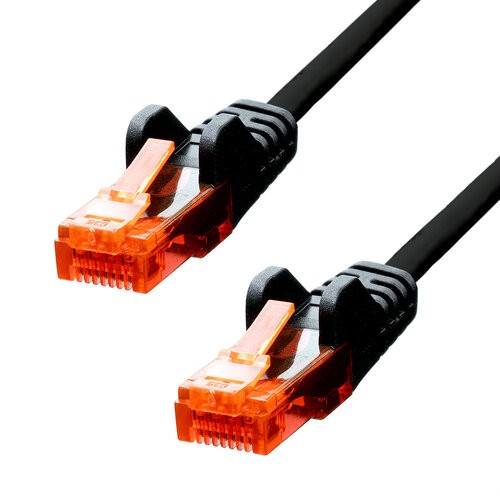 Фото - Кабель ProXtend CAT6 U/UTP CCA PVC Ethernet Cable Black 2m KA-NET-PRXT-0039 
