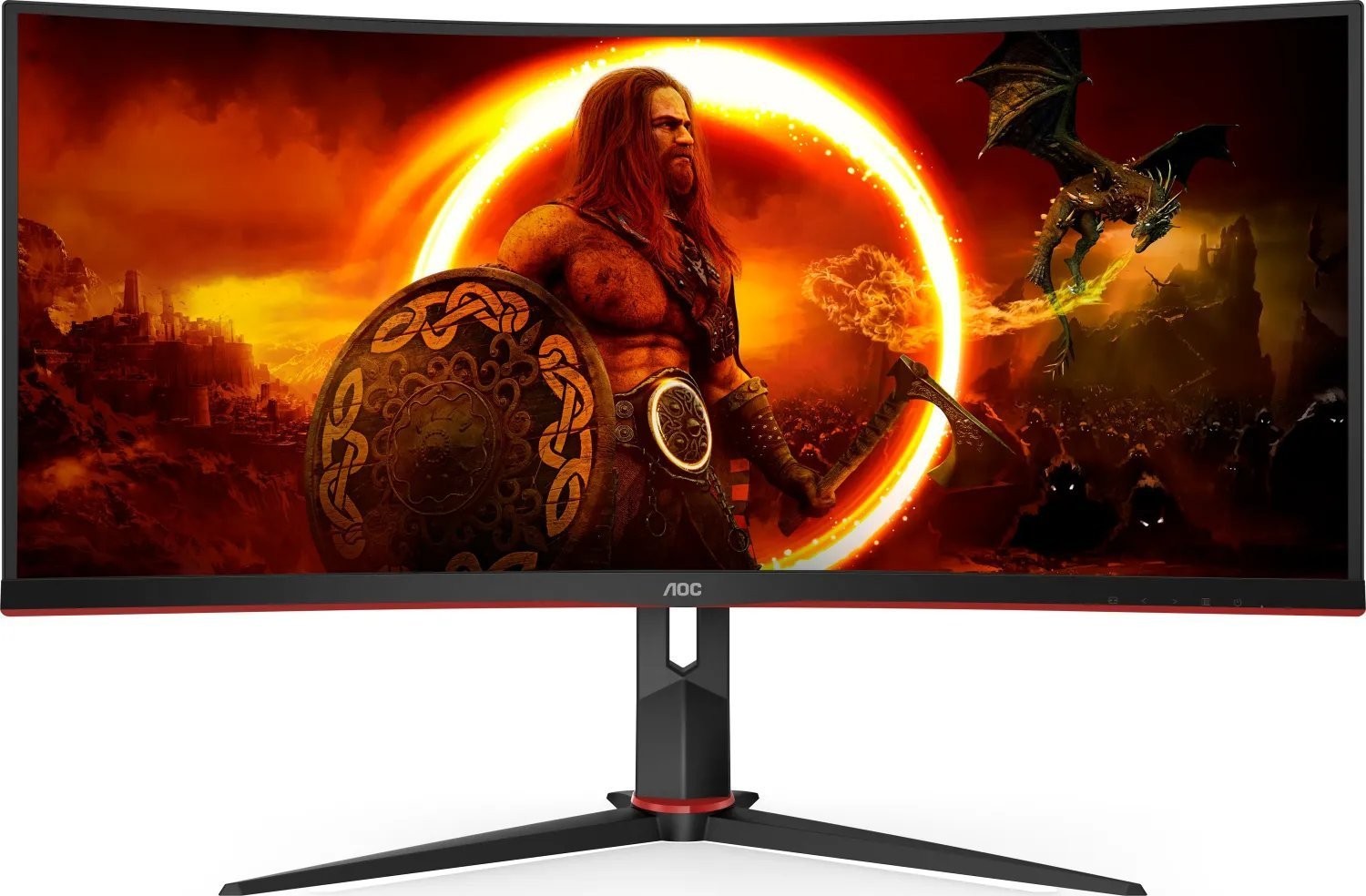 Aoc Cu34g2xp - 180Hz | Uwqhd | 34'' | Va | 1Ms Rozmiar 34 Mon-Lcd-Aoc-0550