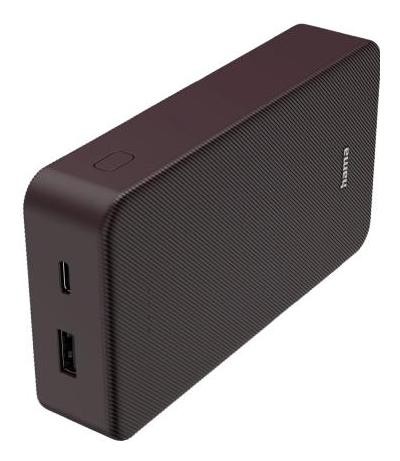 Фото - Powerbank Hama POWER PACK COLOR 20 20000 mAh, BORDOWY AK-MOB-HAM-069 