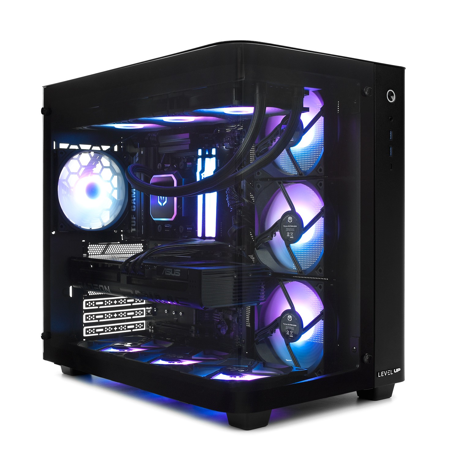 Dla gracza Level UP [F32] Ryzen 7 | RX 9070 XT | 96GB | 4TB | W11H