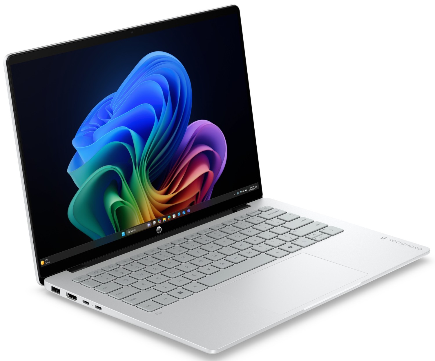 HP OmniBook 5 - Ryzen AI 9 465 | 14'' 2K OLED Dotyk | 32GB | 4TB | W11P | Srebrny