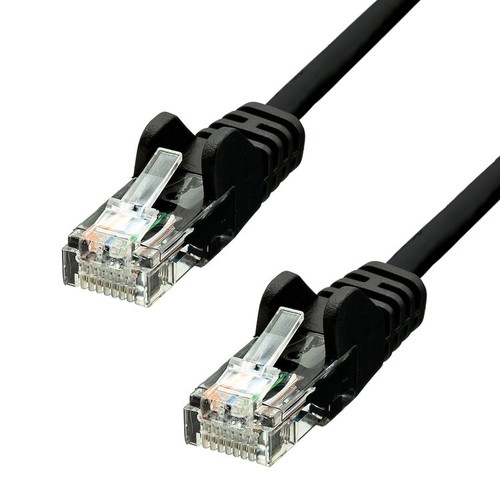 Фото - Кабель ProXtend CAT5e U/UTP CCA PVC Ethernet Cable Black 25cm KA-NET-PRXT-0143 