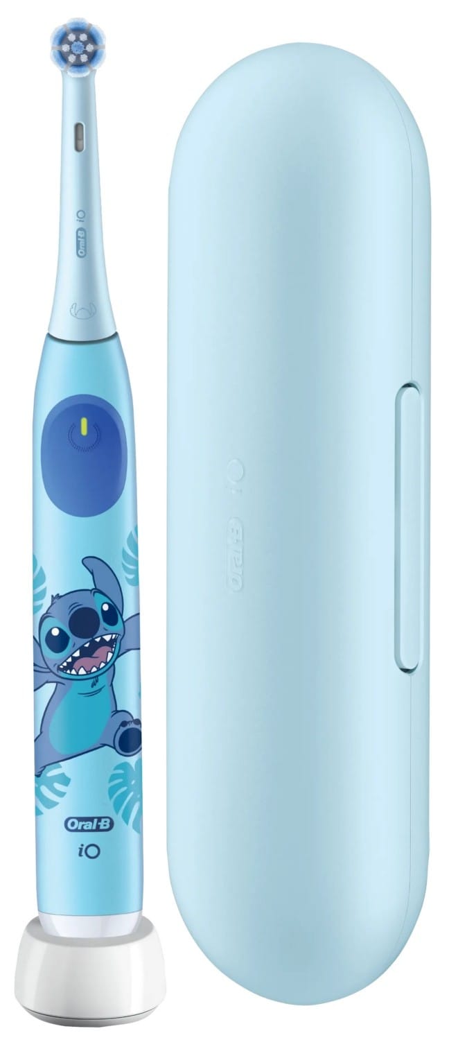 Szczoteczka magnetyczna Oral-B iO 2 Kids 6+ Stitch + Etui niebieski