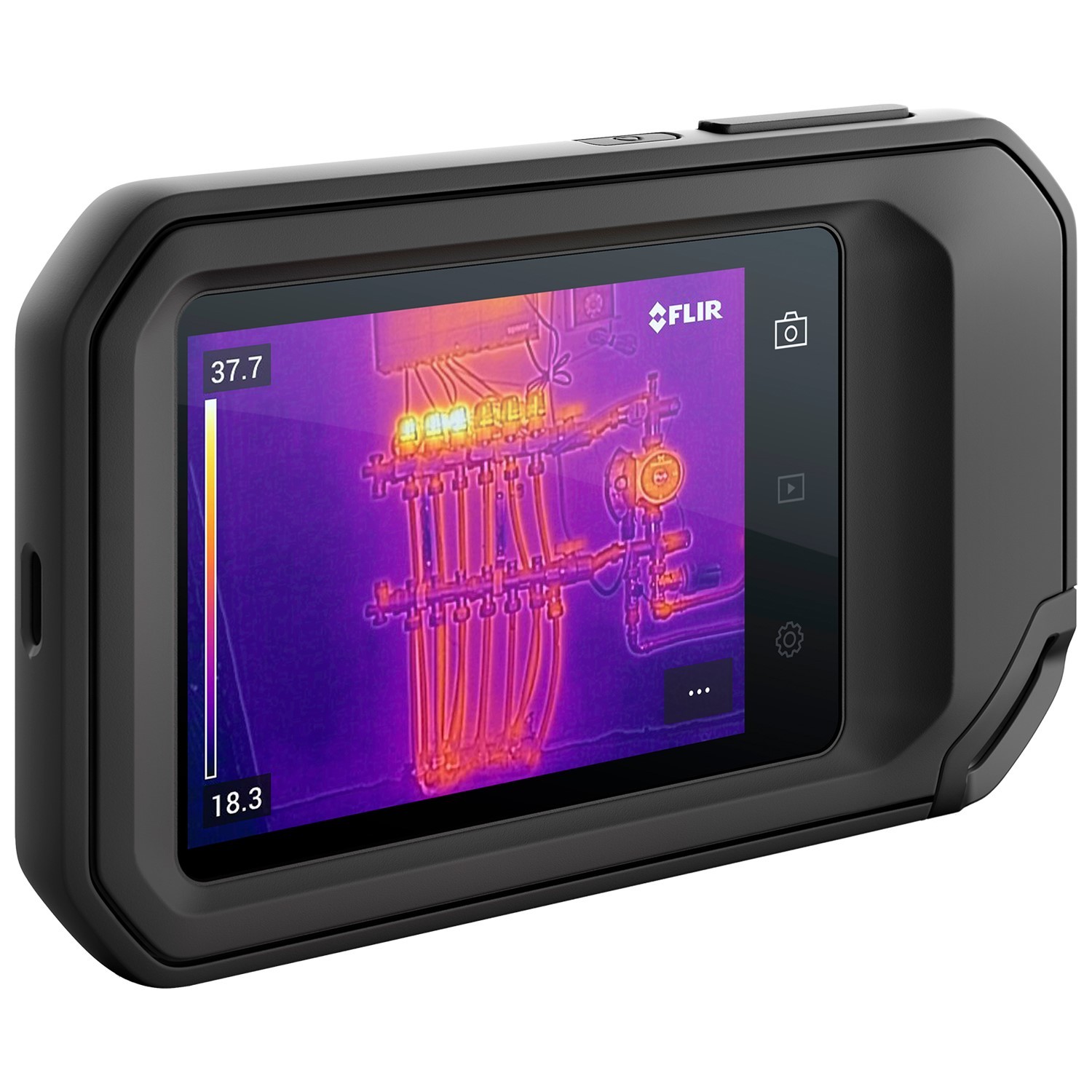 Flir Systems Kompaktowa kamera termowizyjna z poprawą obrazu w czasie rzeczywistym