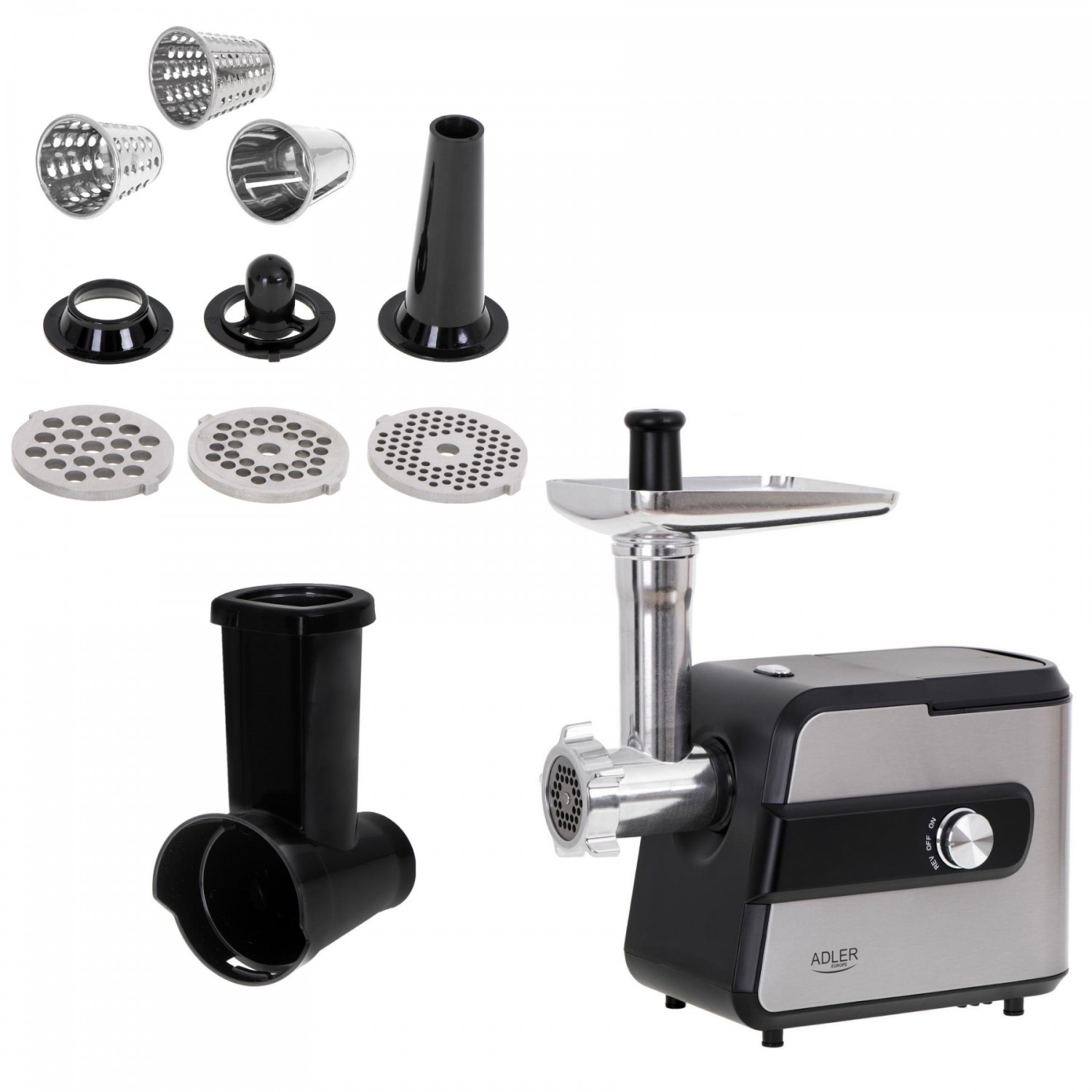 Adler AD 4813 czarno-srebrny