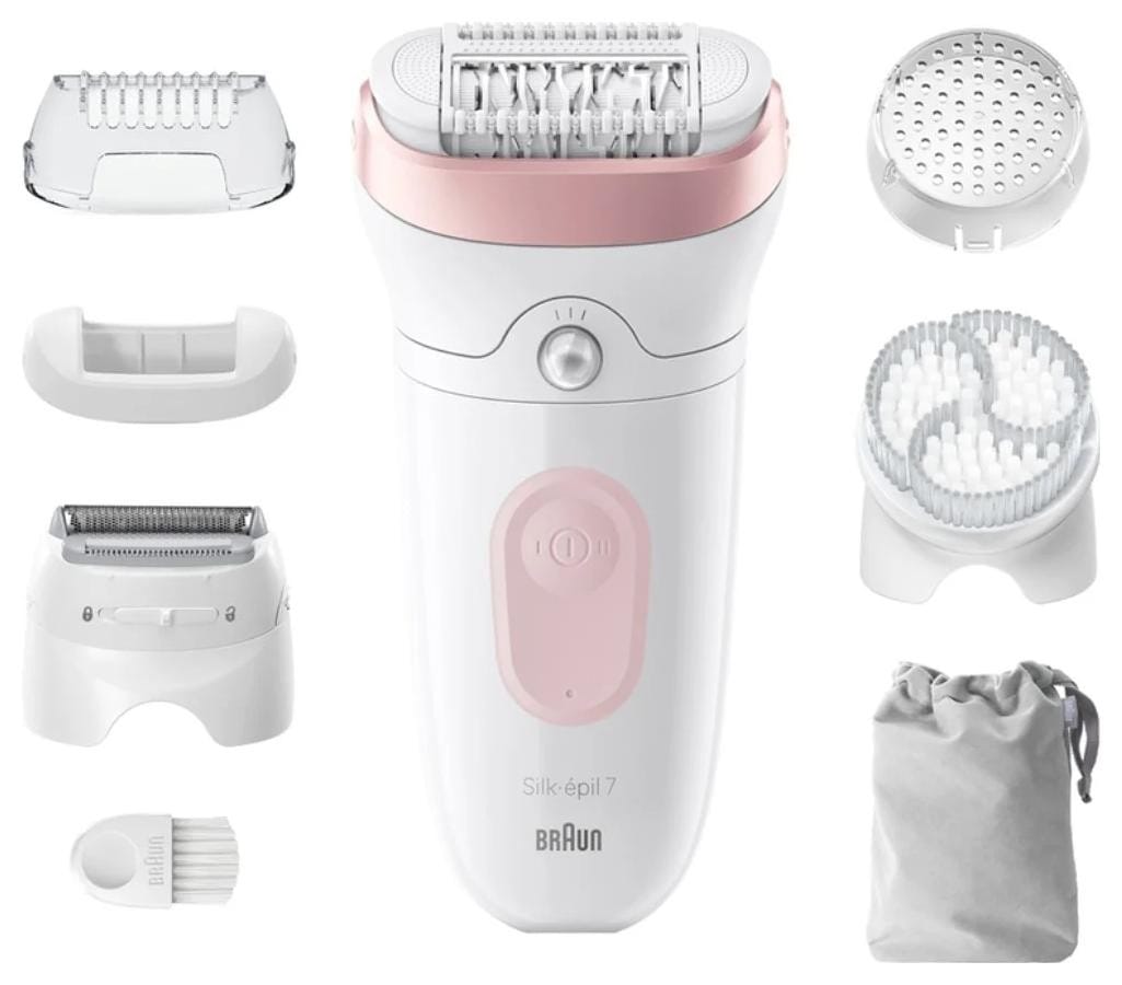 Braun Silk-épil 7 7-060 biało-różowy