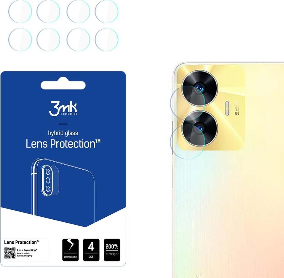 Фото - Захисне скло / плівка 3MK Szkło ochronne  Lens Protection do Realme C55 GS-FOL--2803 