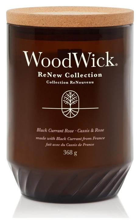 Świeczka duża WoodWick ReNew Black Currant & Rose 368g