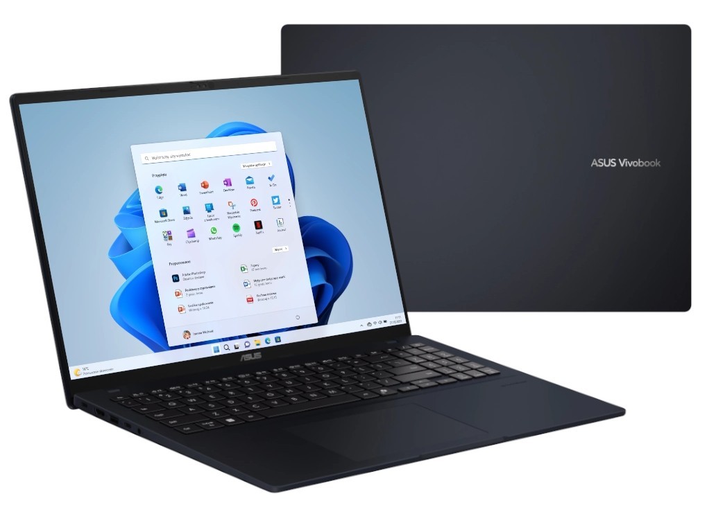ASUS VivoBook 16 M1607GA-MB004W - Ryzen AI 7 445 | 16'' | 16GB | 512GB | W11H | Niebieski