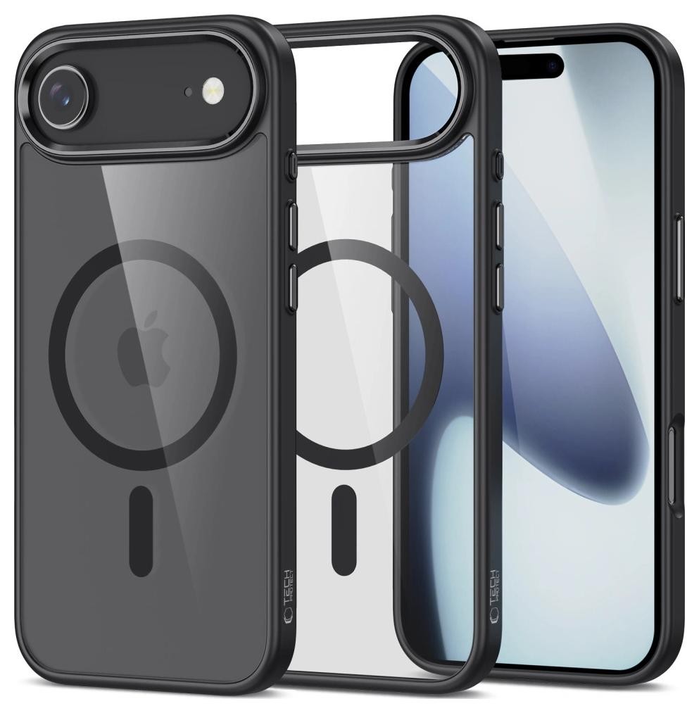 Etui typu plecki Tech-Protect Magmat Magsafe iPhone 17 Air black/clear