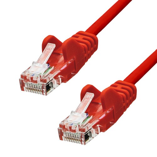 Zdjęcia - Kabel ProXtend CAT5e U/UTP CCA PVC Ethernet Cable Red 50cm KA-NET-PRXT-0127 