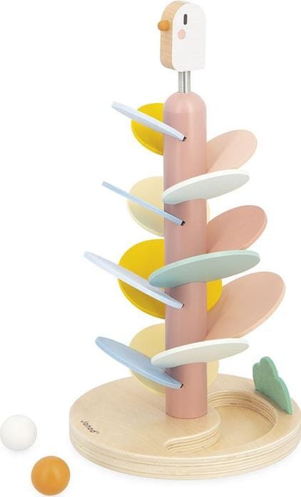 Zabawka edukacyjna Janod Sweet Cocoon Ptaszek kulodrom