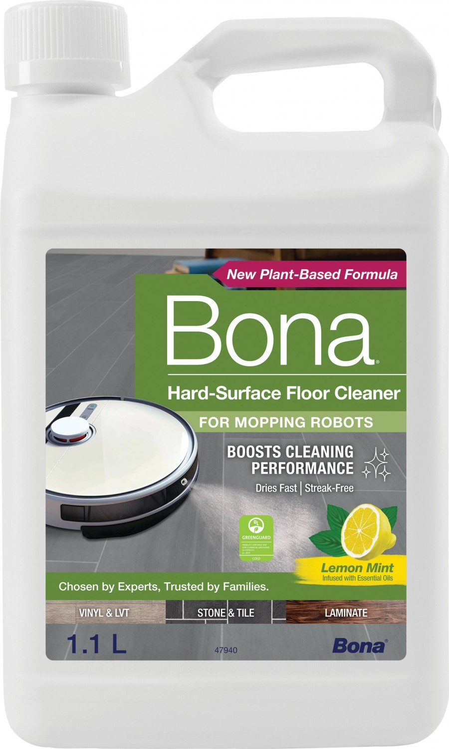 Bona Płyn do urządzeń mopujących | Panele i płytki 1,1L