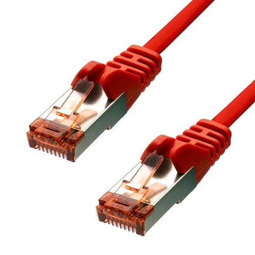 Фото - Кабель ProXtend CAT6 F/UTP CCA PVC Ethernet Cable Red 1m KA-NET-PRXT-0081 