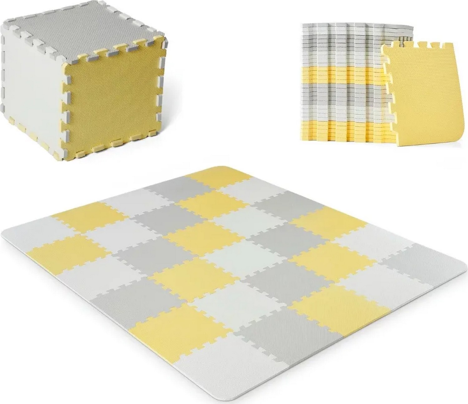 Фото - Візочок Kinder Kraft Mata Kinderkraft LUNO żółta DZI-ZEDU-KKK-012