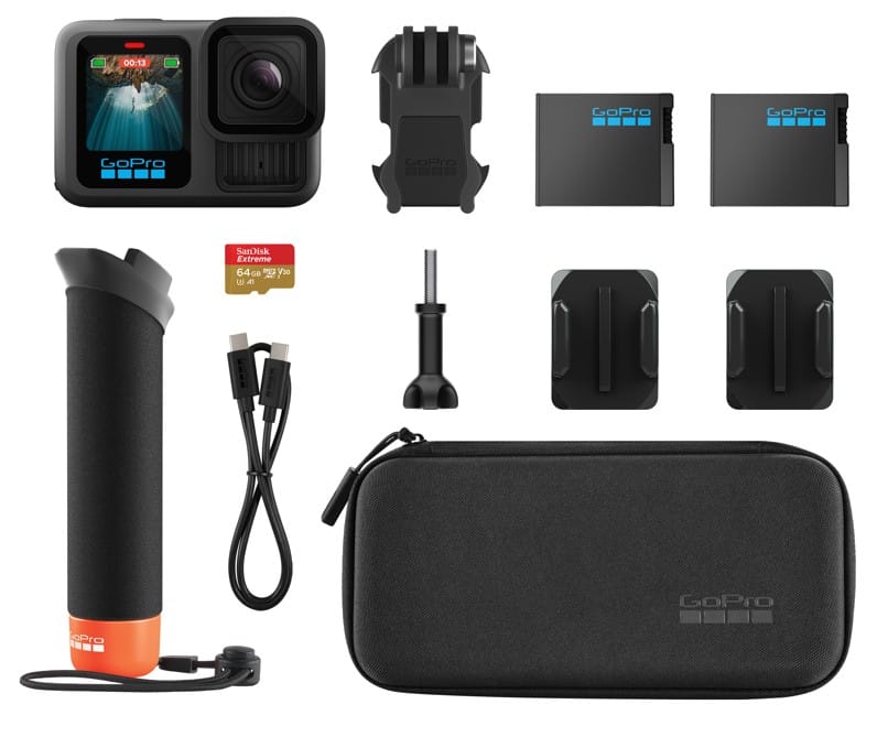 GoPro HERO13 Black Accessory Hard Bundle