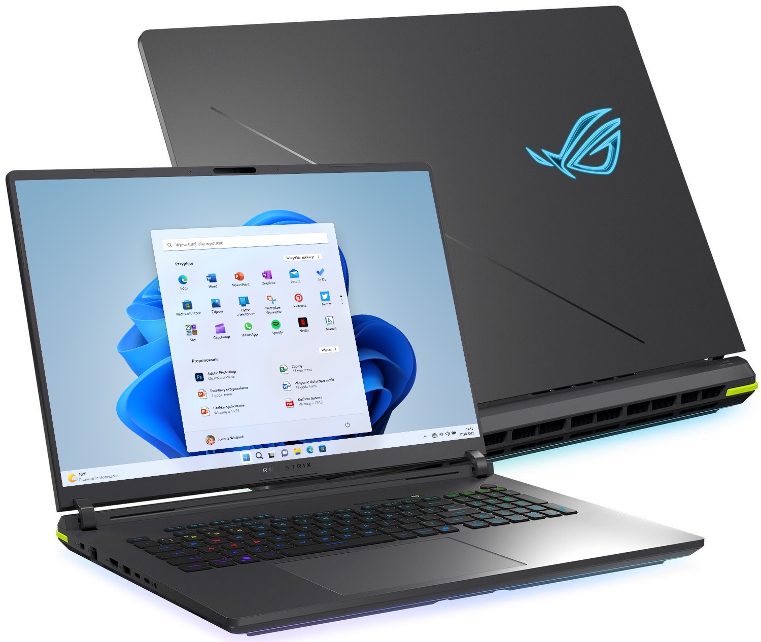 ASUS ROG Strix G18 G815LR-U9322W - Ultra 9-275HX | 18''-240Hz 2.5K | 32GB | 2TB | Win11H | RTX5070Ti