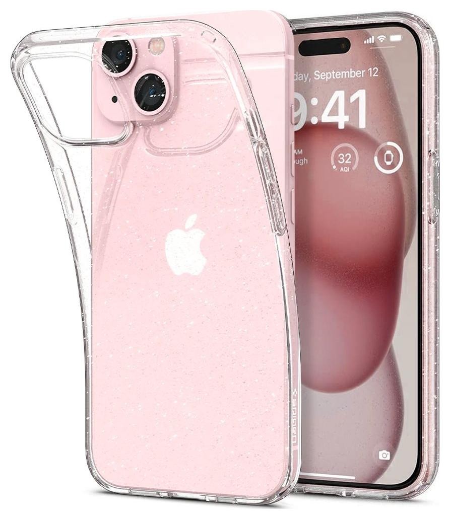 Zdjęcia - Etui Spigen Liquid Crystal iPhone 15 Glitter Crystal TOR-GSM-SPG-1127 