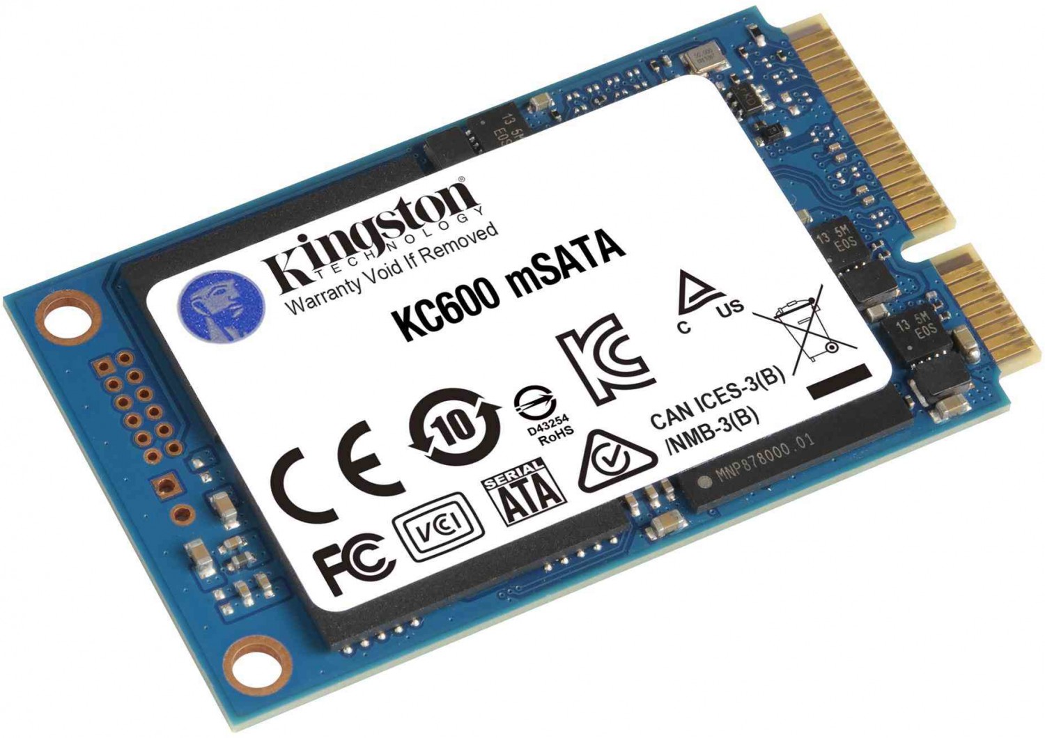 Kingston Msata Kc600 512Gb Hd-Ssd18-Kng-025
