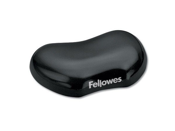 Fellowes Crystal czarna podkładka żelowa