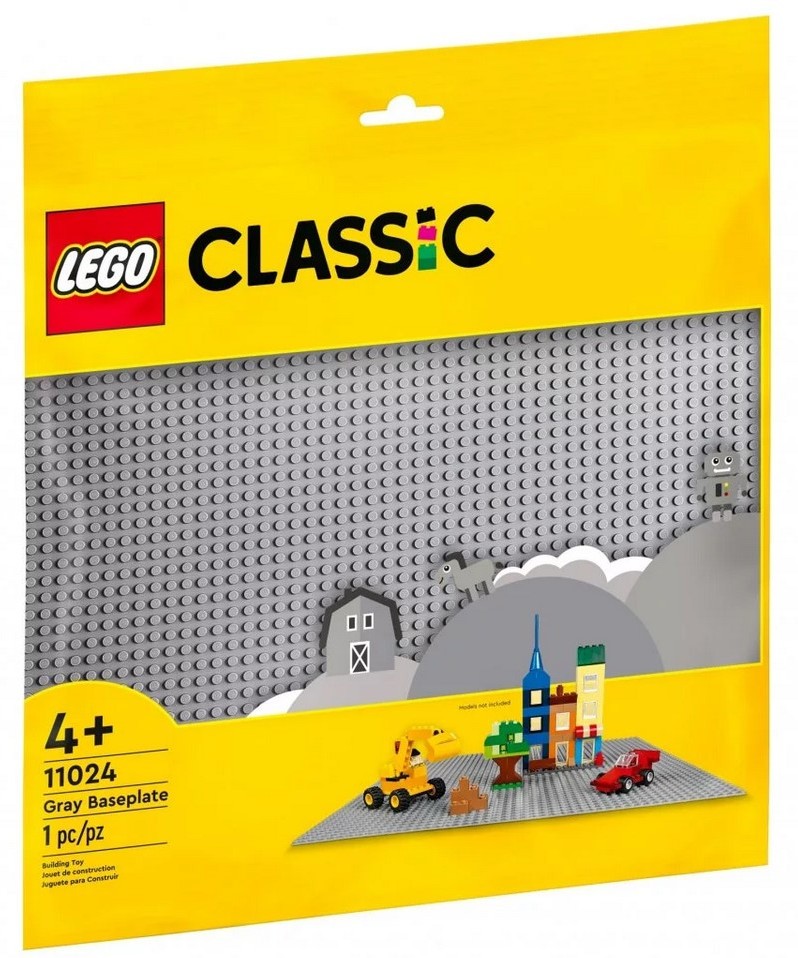 Lego Klocki Konstrukcyjne Classic 11024 Szara Płytka Konstrukcyjna Dzi-Zklo-Lgo-0533
