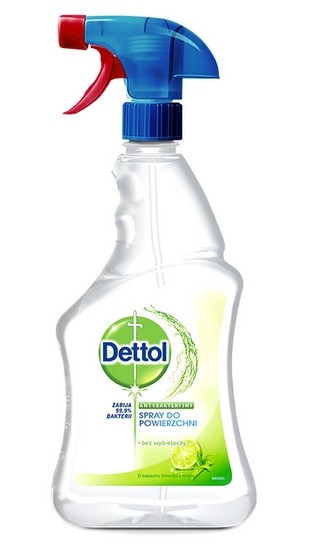 Zdjęcia - Środek czyszczący do kuchenek i kuchni Dettol Antybakteryjny Spray Do Powierzchni Limonka & Mięta 500ml PEL-CI-OTH-5139 