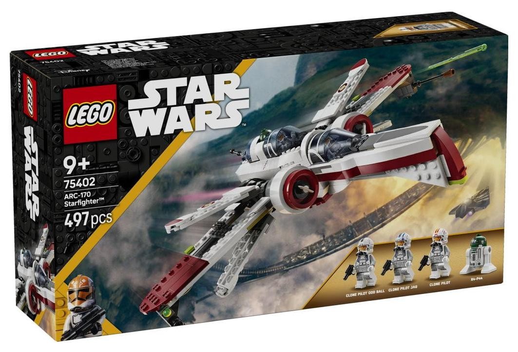 Klocki konstrukcyjne LEGO Star Wars 75402 Myśliwiec ARC-170