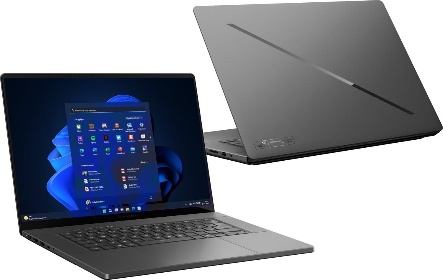 ASUS ROG Zephyrus G16 GU606AW-U9641X - Ultra 9 386H | 16'' 2.5K 240Hz | OLED | 64GB | 2TB + 4TB | W11P | RTX5080