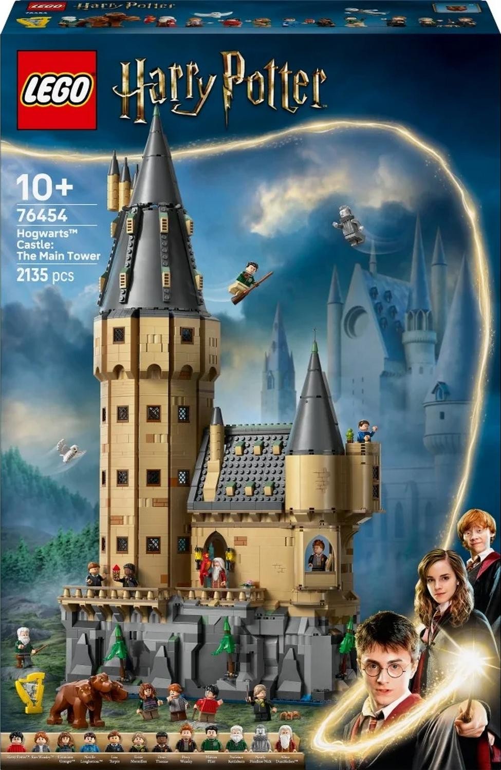 Lego Klocki Konstrukcyjne Harry Potter 76454 Zamek Hogwart: Główna Wieża Rozmiar 10 Dzi-Zklo-Lgo-2316