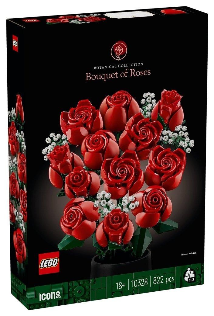 Klocki konstrukcyjne LEGO Icons 10328 Bukiet Róż