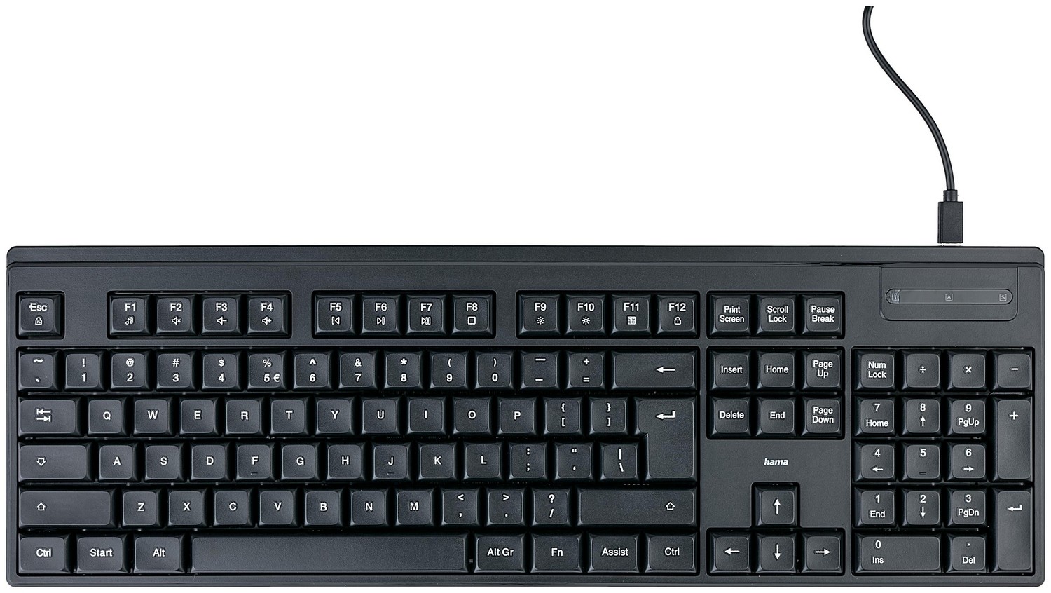 Klawiatura Hama CK-100 czarna