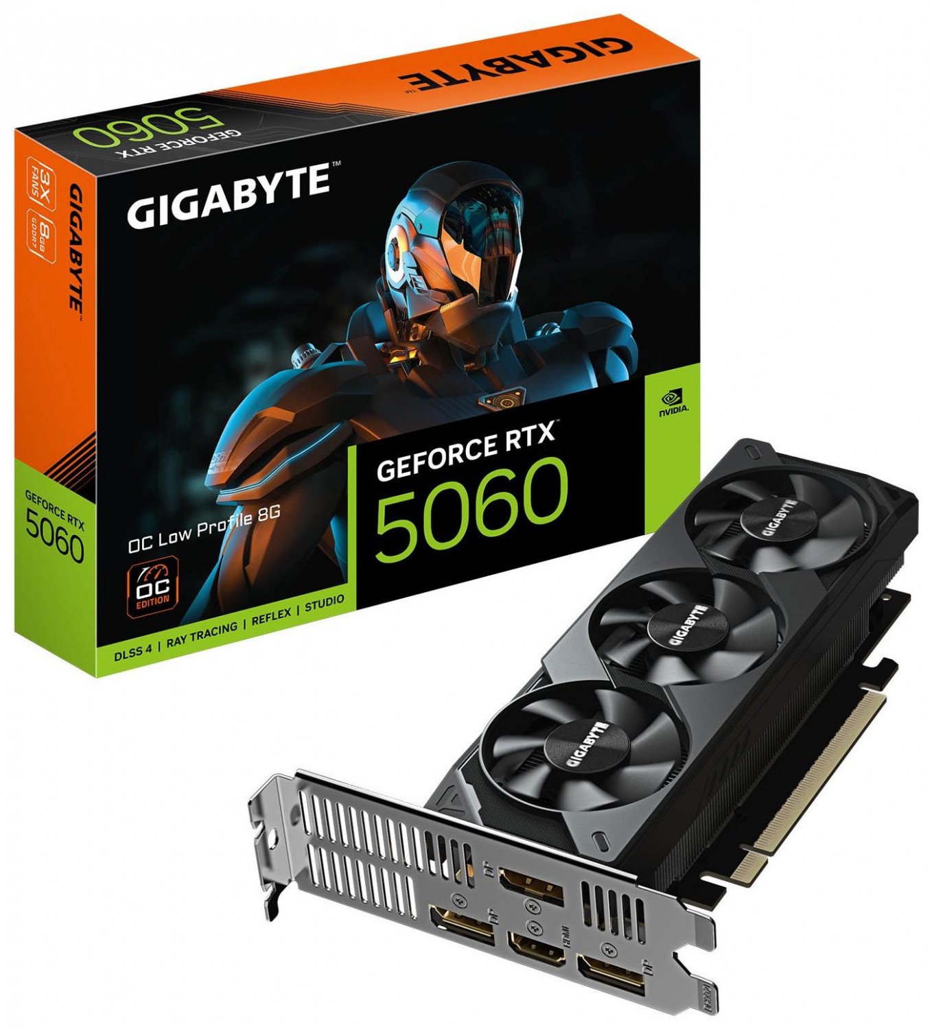 Gigabyte GeForce RTX 5060 OC Low Profile 8GB DLSS 4