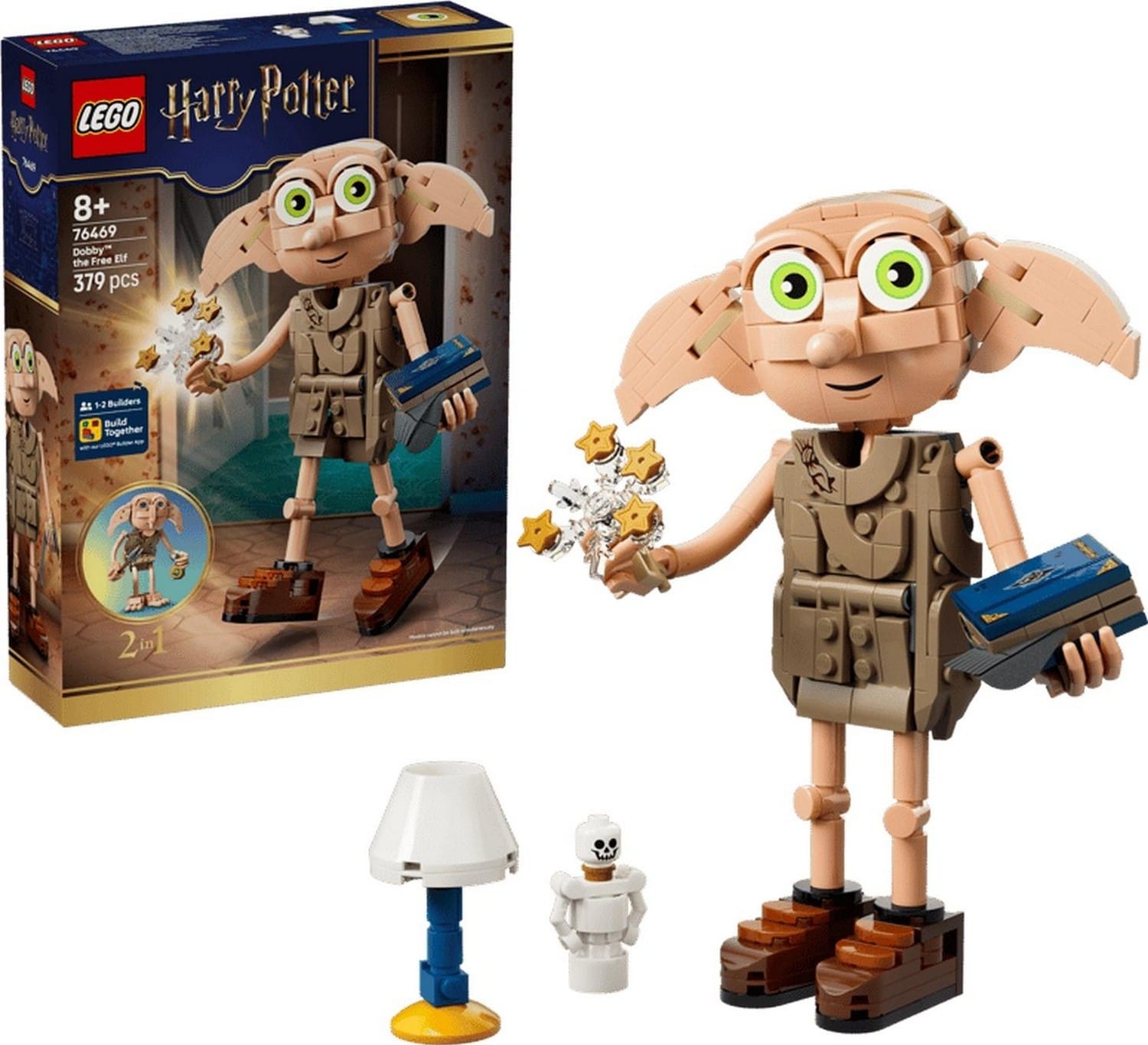 Klocki konstrukcyjne LEGO Harry Potter76469 Wolny skrzat Zgredek