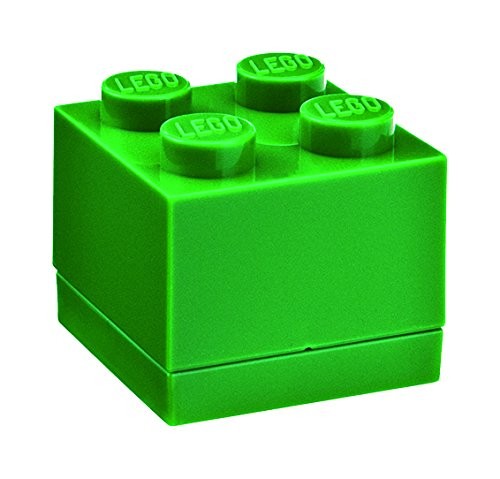 Фото - Інші меблі Lego Pojemnik na zabawki  Mini Box 4 40111734 zielony DZI-POKDZI-DEK-LGO-064 