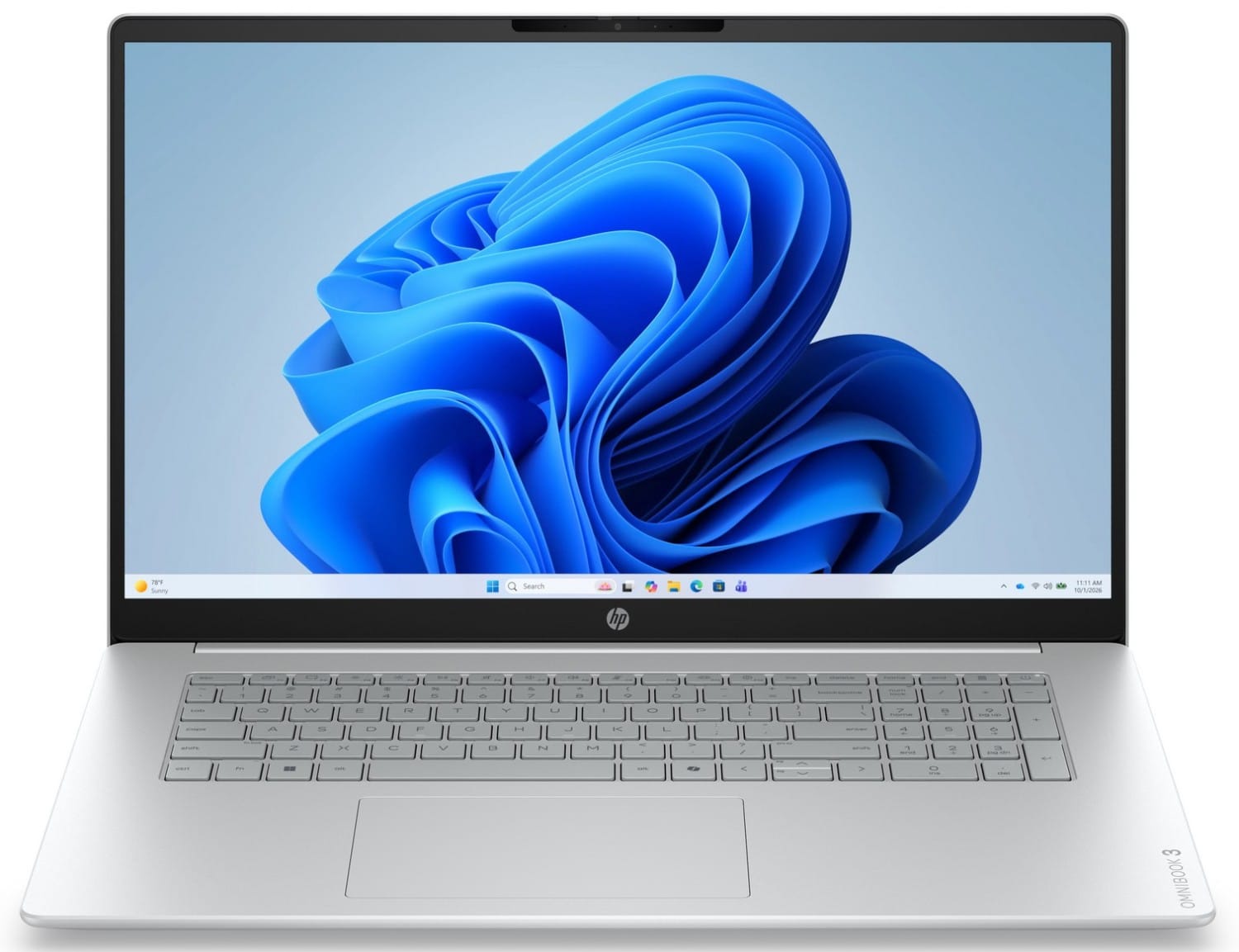 HP OmniBook 3 - Ryzen 5 40 | 17,3'' FHD | 16GB | 256GB | W11H | Srebrny