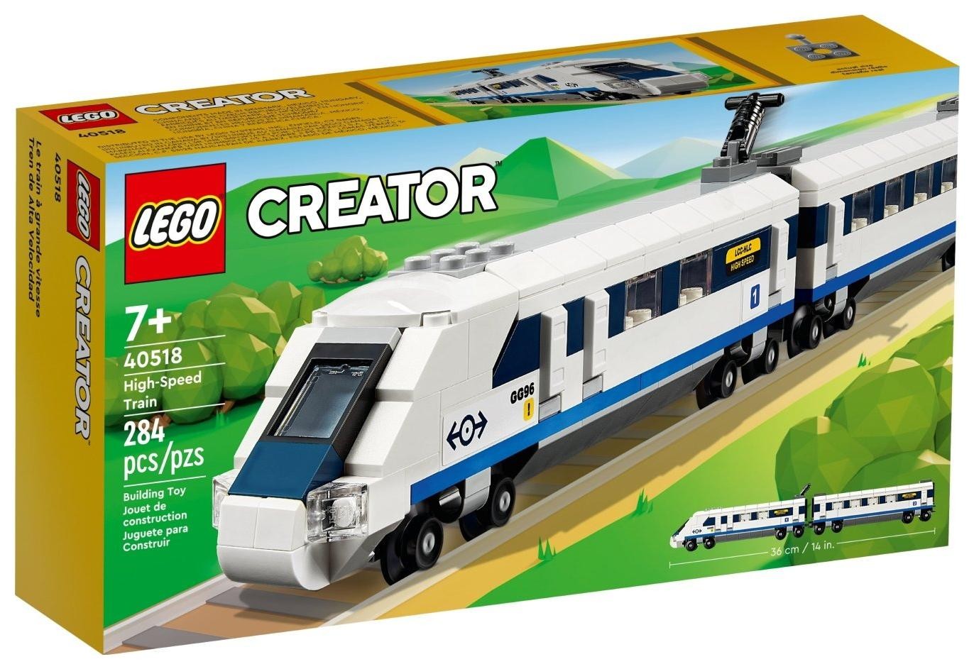 Фото - Конструктор Lego Klocki konstrukcyjne  Creator 40518 Pociąg szybkobieżny DZI-ZKLO-LGO-1598 