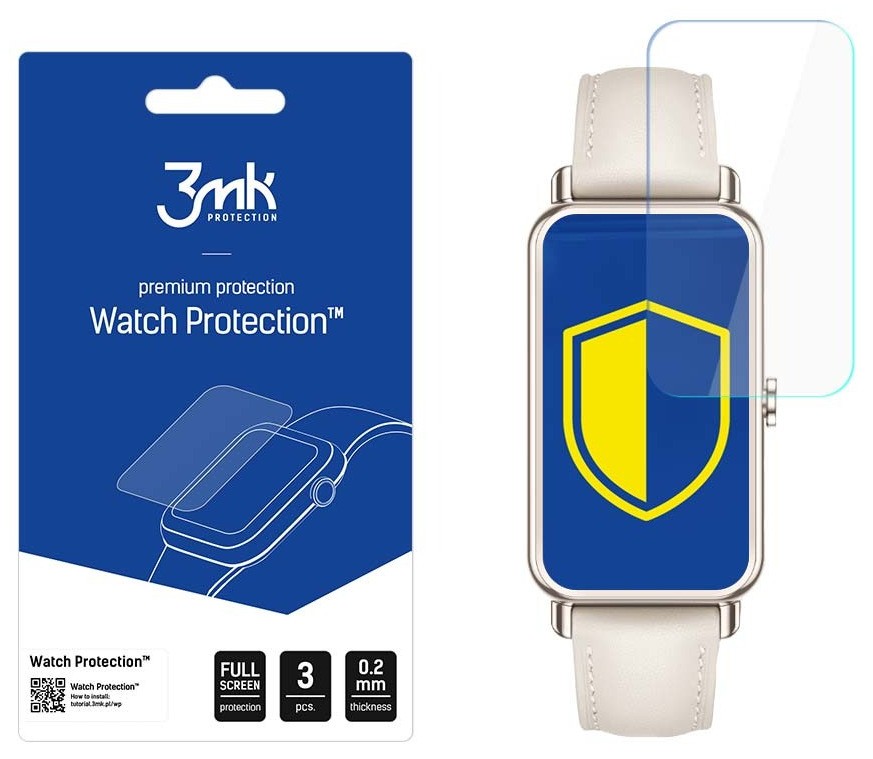 Фото - Захисне скло / плівка 3MK Szkło ochronne  Watch Protection ARC+ do Huawei Fit Mini GS-FOL--225 