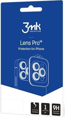Фото - Захисне скло / плівка 3MK Szkło ochronne  Lens Protection Pro Black do Samsung Galaxy A14/A34 5G 