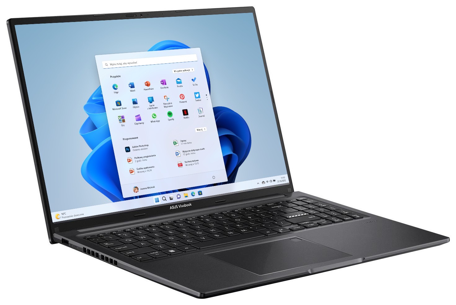 ASUS VivoBook 16 X1605VA-SH2124W - i5-13420H | 16'' | 24GB | 1TB | W11H | Czarny